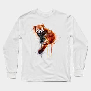 Red Panda Long Sleeve T-Shirt